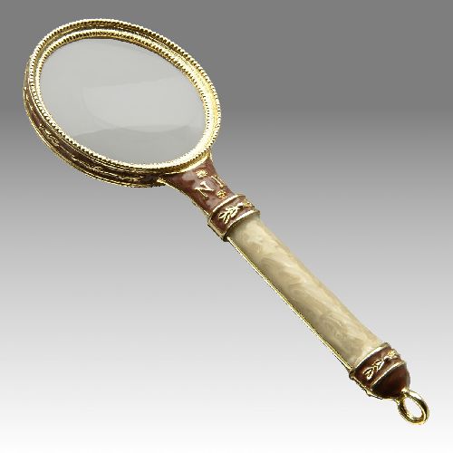 D 270 - LBK 45 - Baroque magnifying glass 45 mm